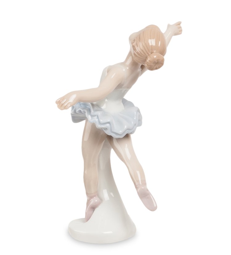 Статуэтка из фарфора Маленькая Балерина позирует Pavone JP-27/ 20, фотография со спины
