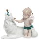 Статуэтка из фарфора Празднуем вместе Мальчик с собачкой Pavone JP-47/ 8