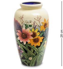 Настольная Ваза для цветов из фарфора Подсолнухи