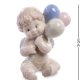 Фигурка из фарфора Ангелочек с воздушными шариками Pavone JP-34/ 3