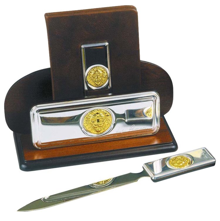 Настольный набор Голова льва