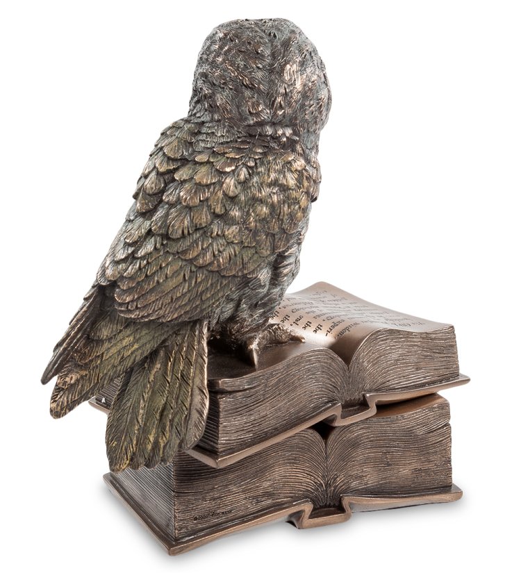 Шкатулка Сова на страницах книги Veronese WS-48/ 1, оборотная сторона