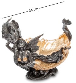 Ваза Ракушка с Русалкой