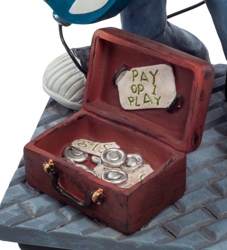 Статуэтка Рок-Гитарист The Comical World of Stratford STD-22, увеличенный вид деталей