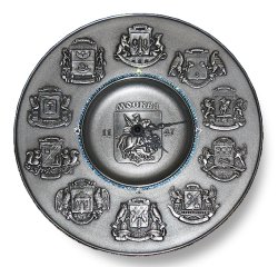 Часы с кристаллами Swarovski - Московская геральдика