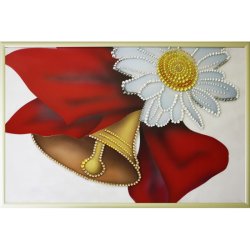 Картина Школьный звонок c кристаллами Swarovski