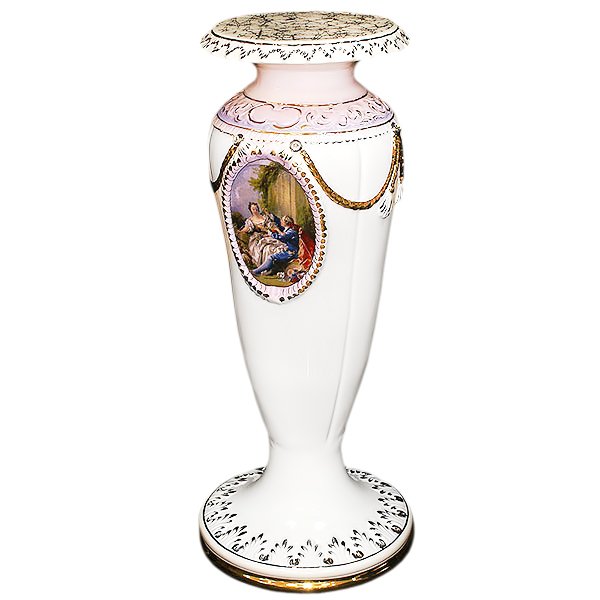 Колонна с платиновой отделкой Эпоха Рококо Ceramiche Ferraro R 989