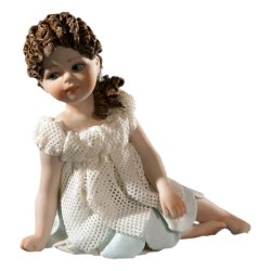 Фарфоровая Статуэтка кукла Фиамметта