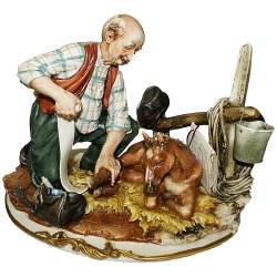 Статуэтка из фарфора Ветеринар