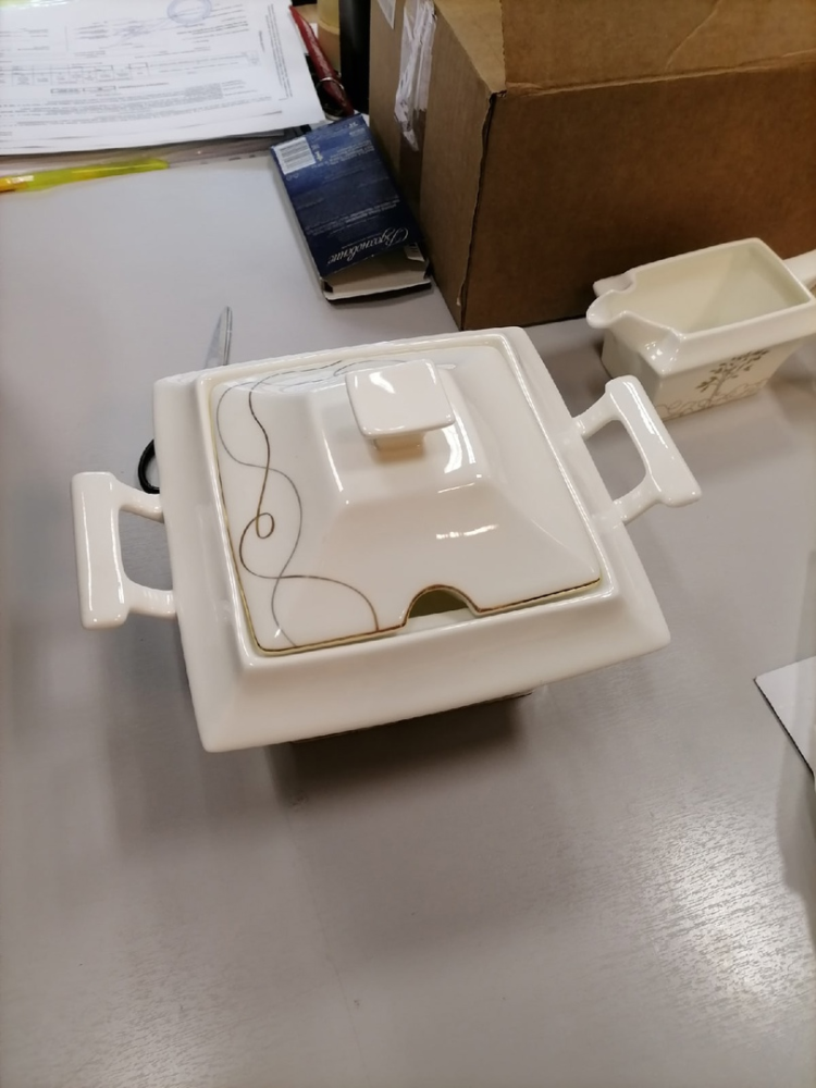 Столовый сервиз Бонсай, фото со склада супница вид сверху