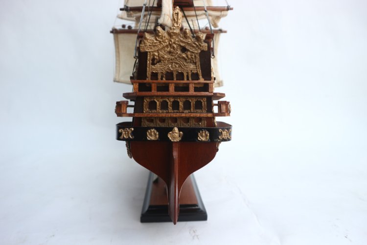 Модель парусного корабля Soleil Royal, Франция, 46 см TS-0011-40-W​, фотография 11