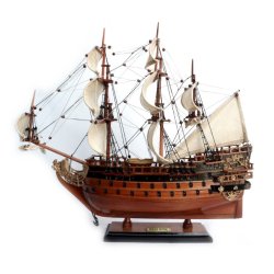 Модель парусного корабля Soleil Royal, Франция, 46 см