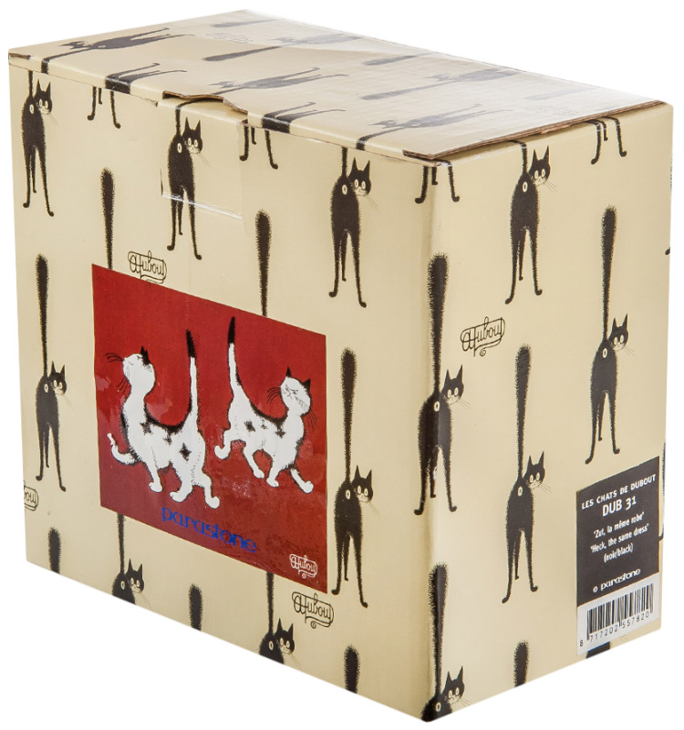 Статуэтка Пара Котов - Такой же наряд! Parastone DUB 31, упаковка