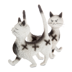 Статуэтка Пара Котов - Такой же наряд!