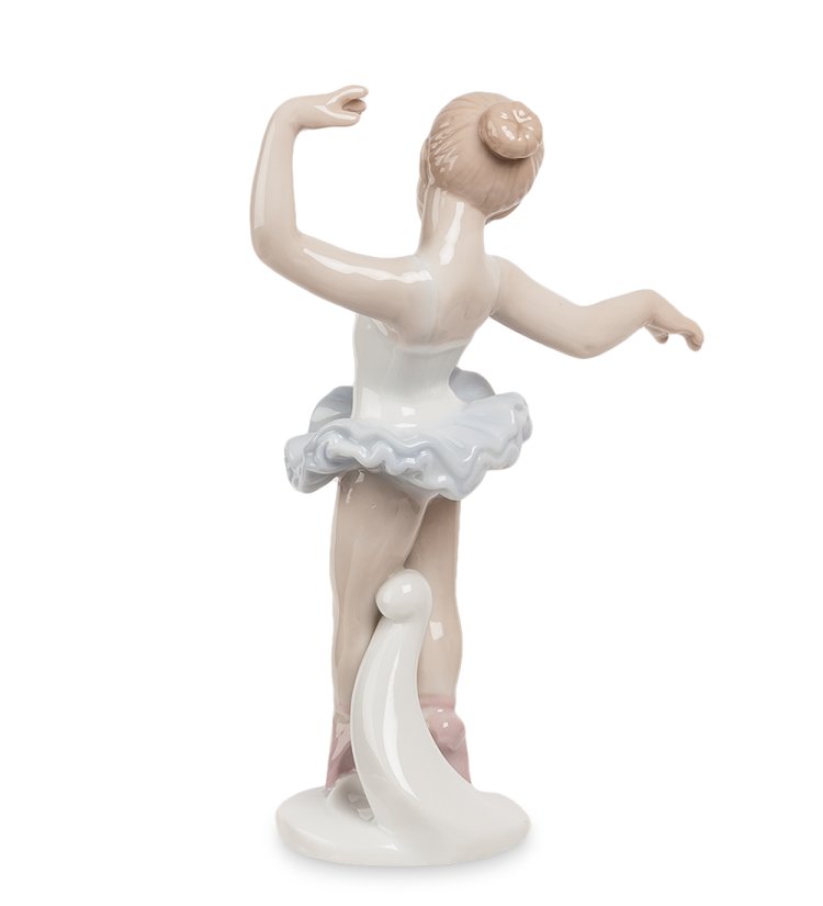 Статуэтка из фарфора Маленькая Балерина на мысках Pavone JP-27/ 21, фотография со спины