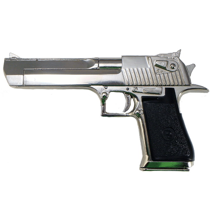 Макет Пистолета Desert Eagle, серебристый Denix 1123-NQ, фотография 2