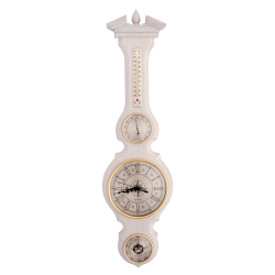 Настенные часы с барометром, гигрометром и термометром