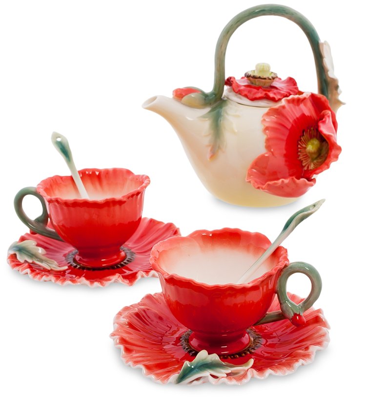 Чайный набор на 2 персоны с чайником Маки Pavone FM-40/ 5