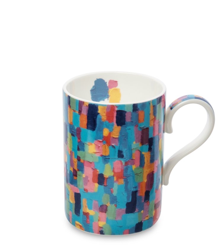 Кружка из фарфора Краски на Синем Полотне Pavone JK-308