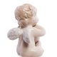 Фигурка из фарфора Ангелочек с сердцем Pavone JP-34/ 4, фотография со спины