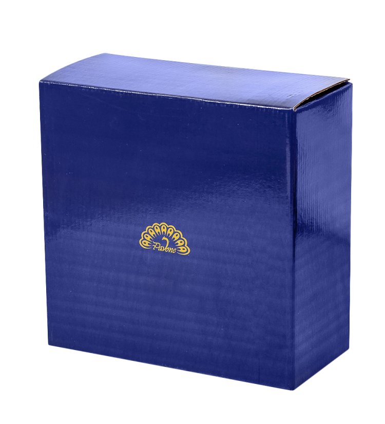 Тортовница из фарфора Морская ракушка Pavone FM-34/10, фотография коробки