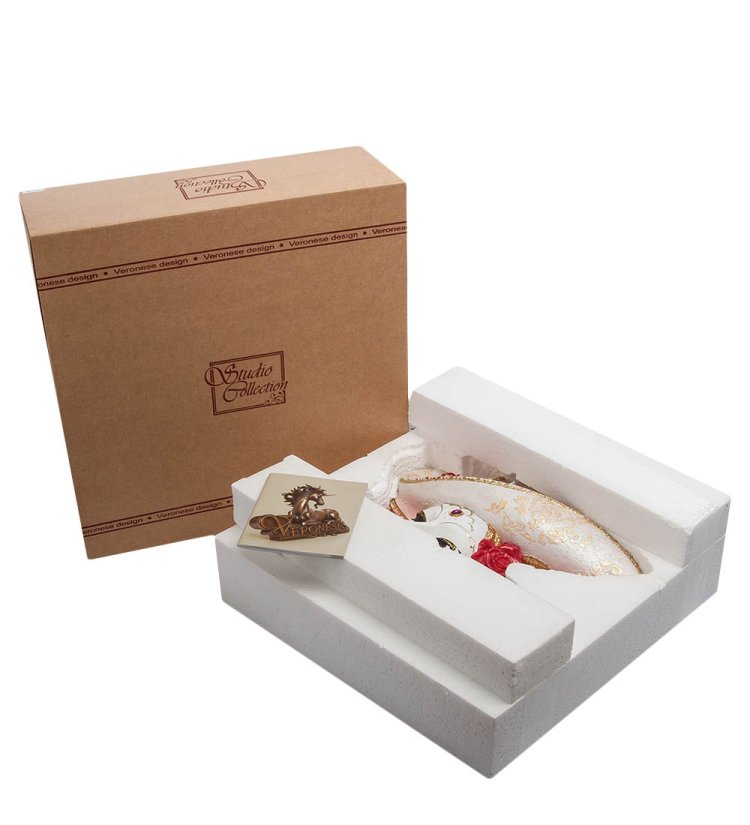 Венецианская маска Таинственные Розы Veronese WS-346, упаковочный вид