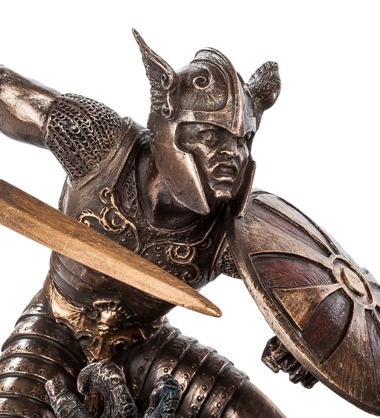 Статуэтка Зигфрид, побеждающий Дракона Veronese WS-657, портретный вид