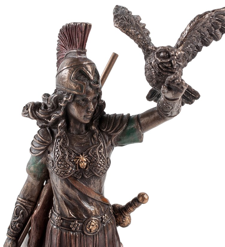 Статуэтка Афина - Богиня мудрости Veronese WS-563, портретный вид
