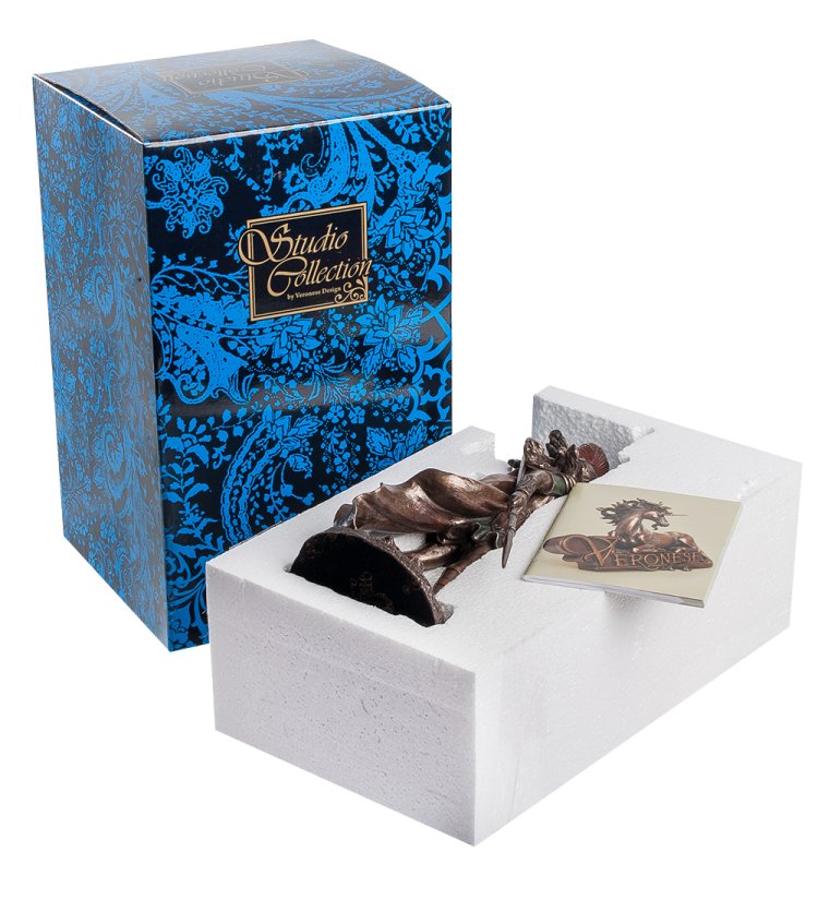 Статуэтка Афина - Богиня мудрости Veronese WS-563, упаковочный вид