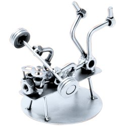 Бодибилдер - Фигурка из металла