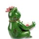 Подсвечник из керамики Лягушка с лотосом Pavone CMS-02/13, оборотная сторона