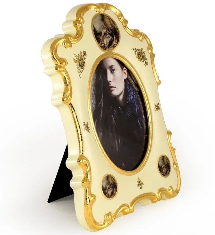 Рамка для фотографий из керамики коллекция Барокко