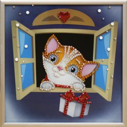 Картина Просто так c кристаллами Swarovski