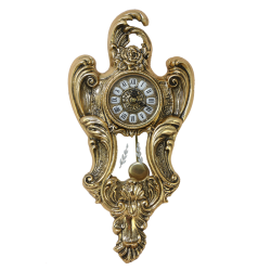 Бронзовые Настенные часы с маятником Конша Пендулино