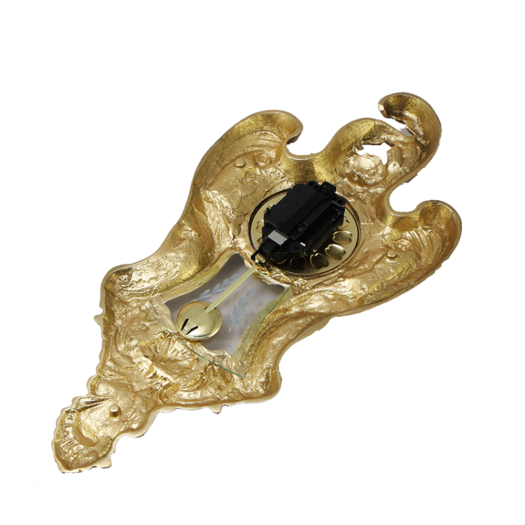 Бронзовые Настенные часы с маятником Конша Пендулино Bello De Bronze BP-27201-D, оборотная сторона