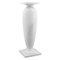 Колонна Diamante, белая, с кристаллами Swarovski