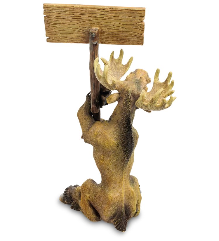 Фигурка Лось - Добро Пожаловать! Sealmark ME-1027-LF, оборотная сторона