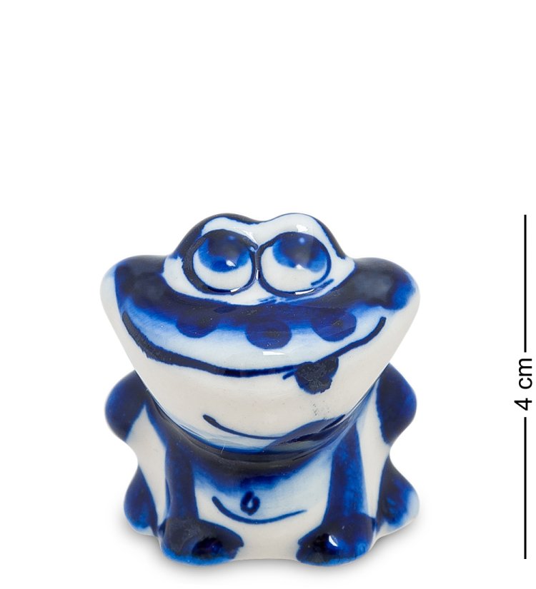 Фигурка Ляга-супер Голубая гжель ГЛ-220