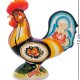 Фигурка Петух золото Цветная гжель ГЛ-641