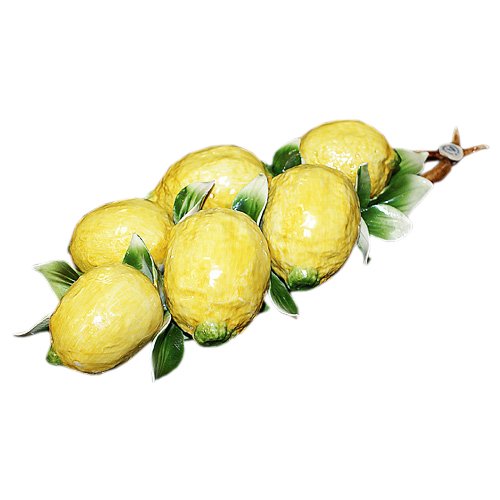 Фарфоровая статуэтка веточка Лимонов