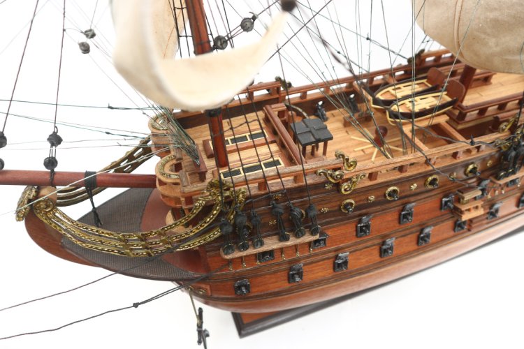 Модель парусного корабля San Felipe, Испания, 90 см TS-0031-W-80, фотография 3