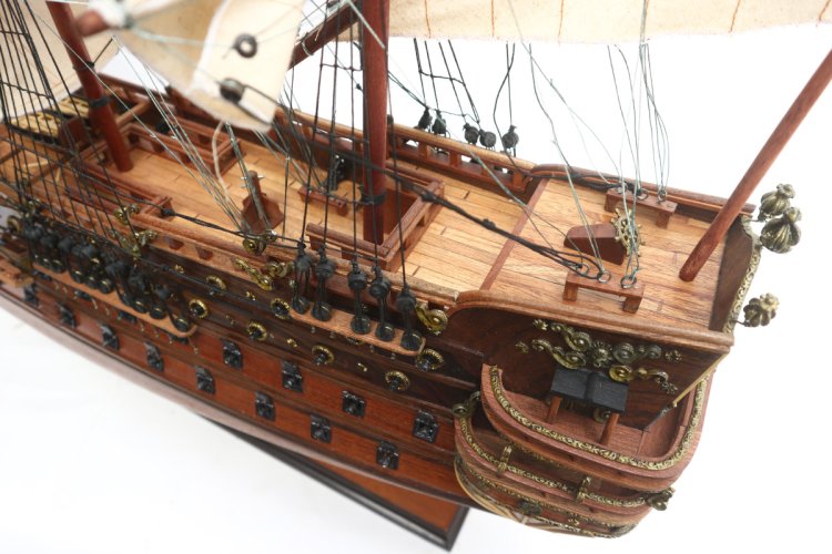 Модель парусного корабля San Felipe, Испания, 90 см TS-0031-W-80, фотография 7