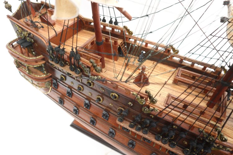 Модель парусного корабля San Felipe, Испания, 90 см TS-0031-W-80, фотография 10