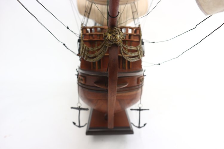 Модель парусного корабля San Felipe, Испания, 90 см TS-0031-W-80, фотография 11