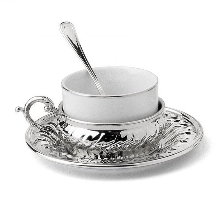 Чайная пара на 1 персону Волны Chinelli 2207600