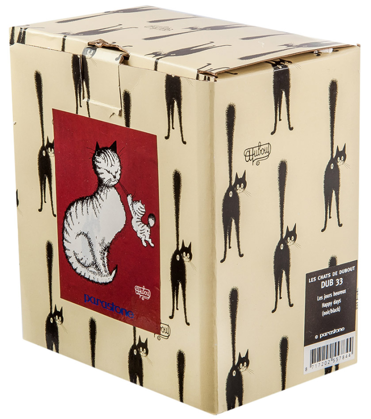 Статуэтка Кошка с котенком - Счастливое время Parastone DUB 33, упаковка