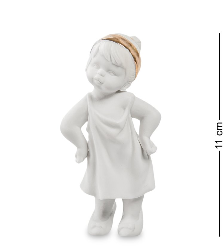 Статуэтка из бисквитного фарфора Девочка Pavone JP-48/ 12