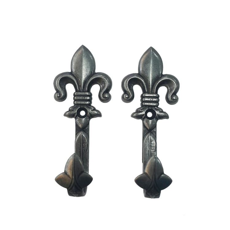 Крепление настенное Цветок крючок под хром Denix 13-G, фотография 2