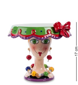 Тортовница из Керамики Дама, малая