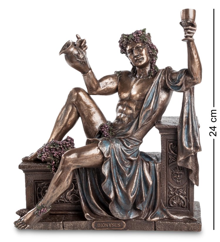 Статуэтка Дионис - бог виноделия и веселья Veronese WS-571